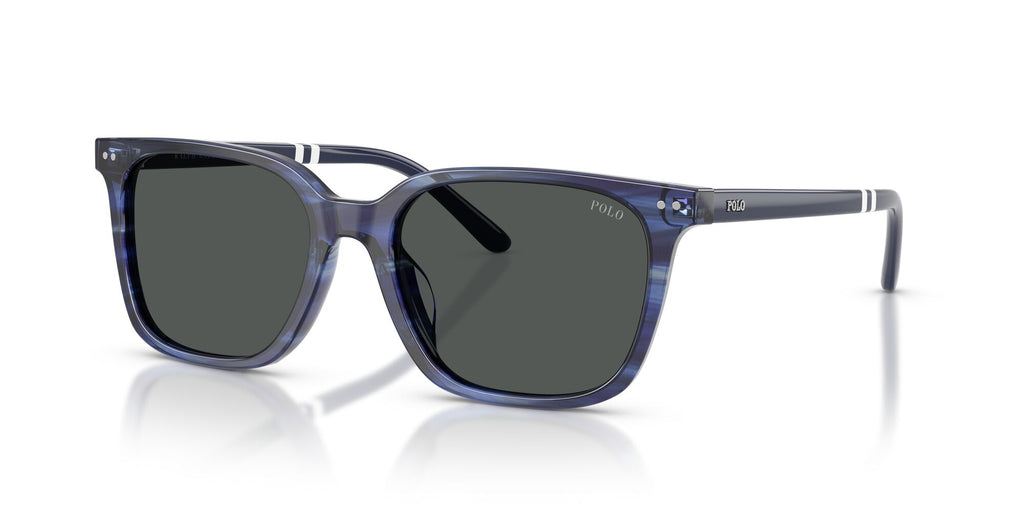 Polo Ralph Lauren 0PH4235U 631487 54 Shiny Striped Blue/ Dark Grey