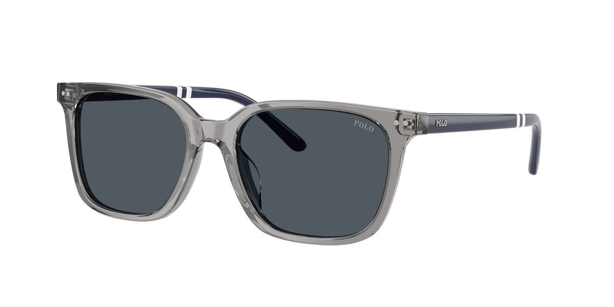 Polo Ralph Lauren 0PH4235U 631887 54 Shiny Transparent Grey/ Bottle Green