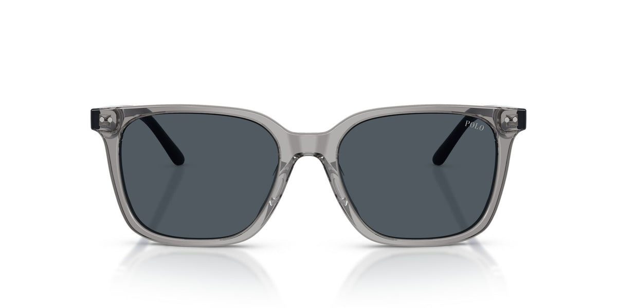 Polo Ralph Lauren 0PH4235U 631887 54 Shiny Transparent Grey/ Bottle Green