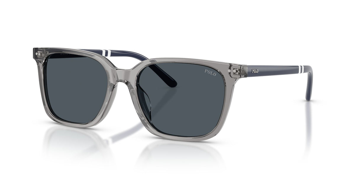 Polo Ralph Lauren 0PH4235U 631887 54 Shiny Transparent Grey/ Bottle Green