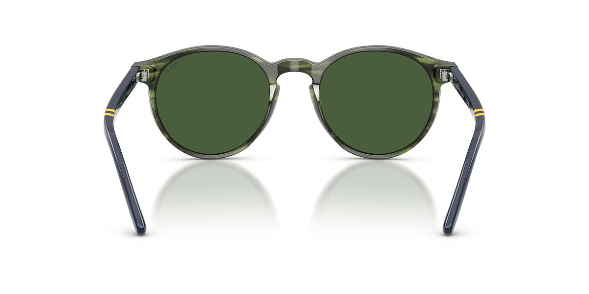 Polo Ralph Lauren 0PH4236 631671 50 Striped Green Havana/ Bottle Green