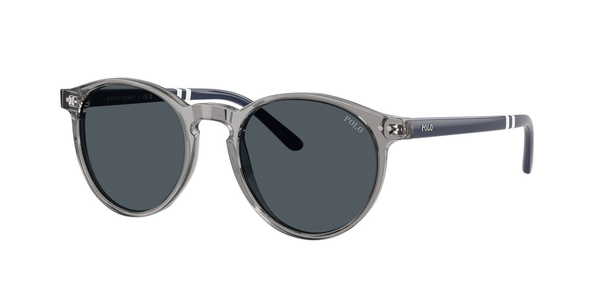 Polo Ralph Lauren 0PH4236 631887 50 Shiny Transparent Grey/ Dark Grey