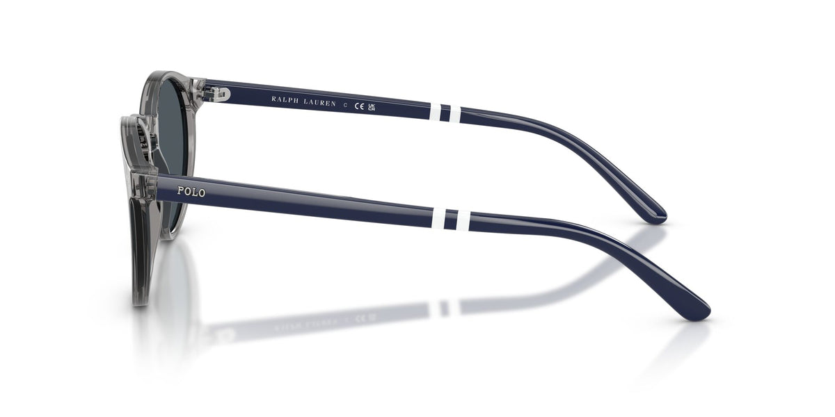 Polo Ralph Lauren 0PH4236 631887 50 Shiny Transparent Grey/ Dark Grey