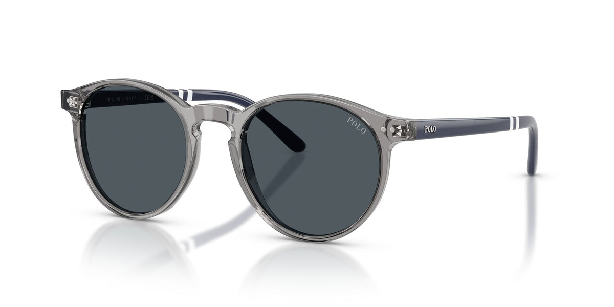Polo Ralph Lauren 0PH4236 631887 50 Shiny Transparent Grey/ Dark Grey