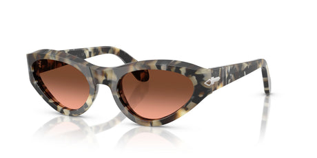 Persol 0PO0052S 1071A5 53 Brown Tortoise/ Pink Gradient Brown