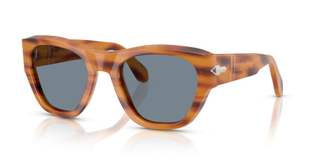 Persol 0PO0054S 960/56 53 Striped Brown/ Light Blue