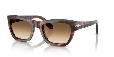 Persol 0PO0091S 24/51 56 Havana/ Clear Gradient Brown