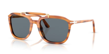 Persol 0PO0203S 960/R5 57 Striped Brown/ Blue