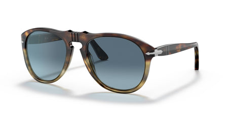 Persol 0PO0649 1158Q8 54 Tortoise Spotted Brown/ Azure Gradient Blue