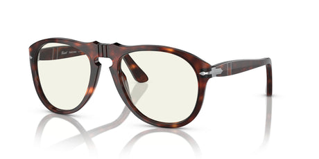 Persol 0PO0649 24/BL 54 Havana/ Photochromic Clear to Grey with Blue Light Filter