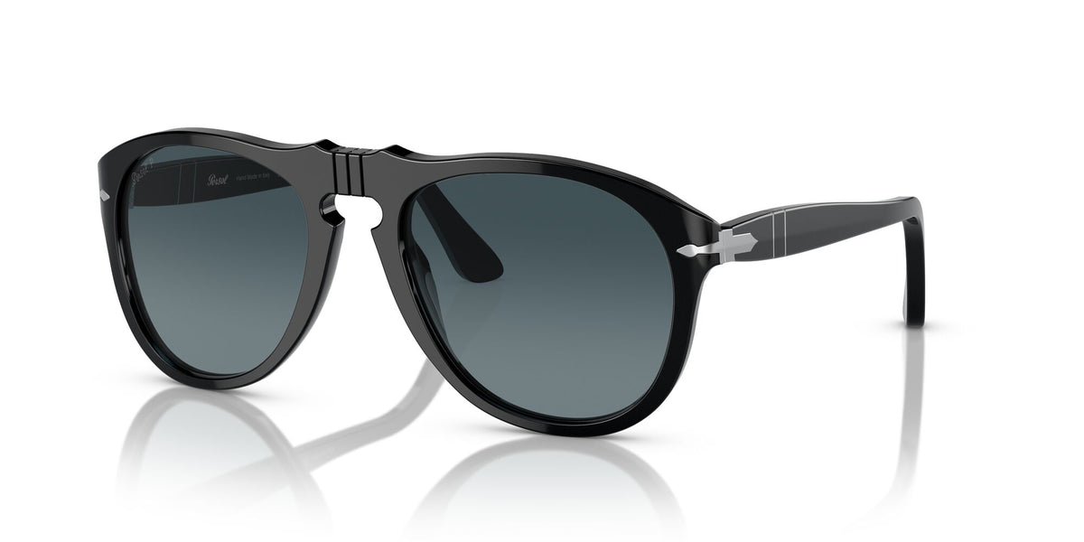 Persol 0PO0649 95/S3 54 Black/ Light Blue Gradient Dark Blue Polar