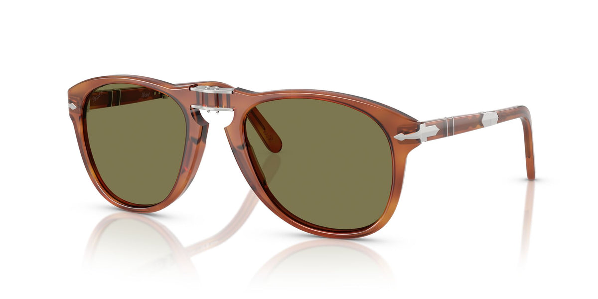 Persol 0PO0714SM 96/P1 54 Terra Di Siena/ Polar Green