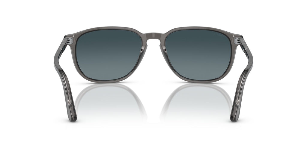 Persol 0PO3019S 1196S3 52 Transparent Grey/ Light Blue Gradient Dark Blue Polar