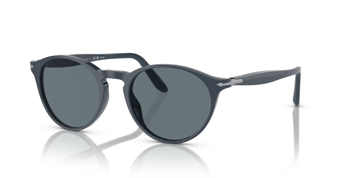 Persol 0PO3092SM 90693R 52 Dusty Blue/ Dark Blue Polarized