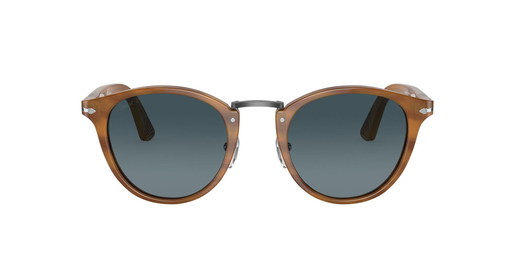 Persol 0PO3108S 960/S3 49 Striped Brown/ Blue