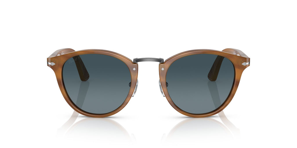 Persol 0PO3108S 960/S3 49 Striped Brown/ Blue