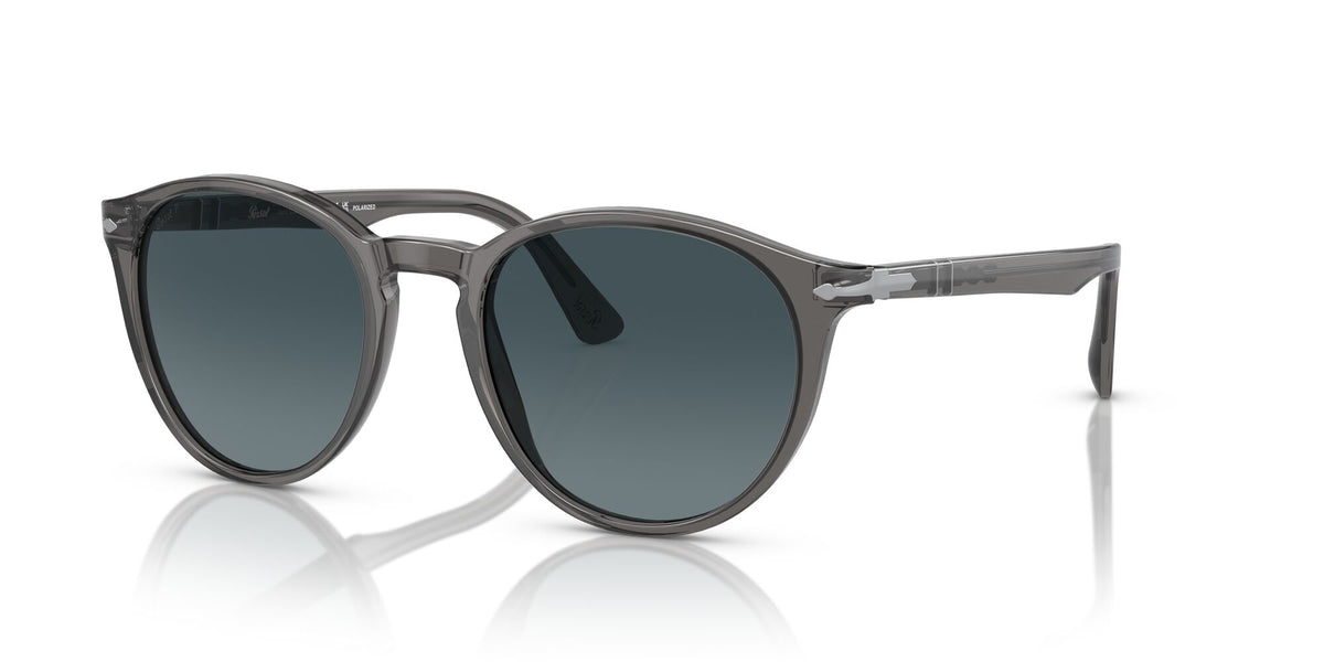 Persol 0PO3152S 1196S3 52 Transparent Grey/ Light Blue Gradient Dark Blue Polar