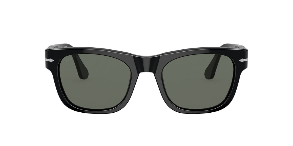 Persol 0PO3269S 95/58 52 Black/ Green Polarized