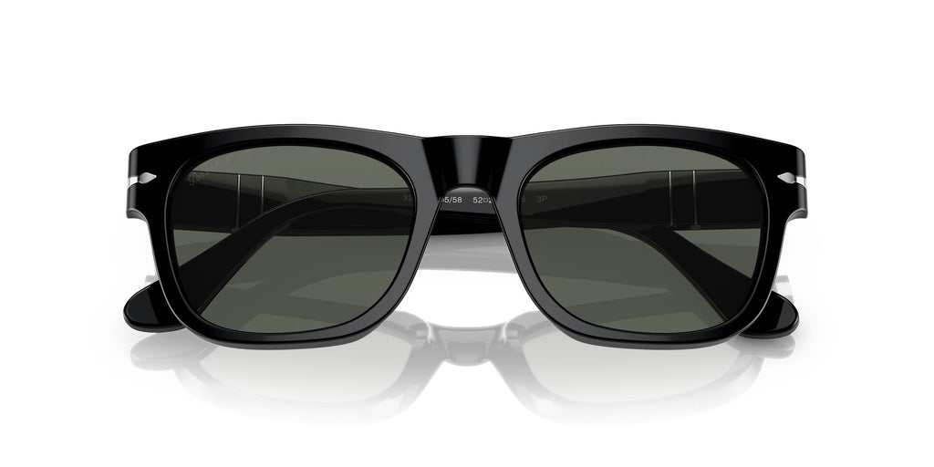 Persol 0PO3269S 95/58 52 Black/ Green Polarized