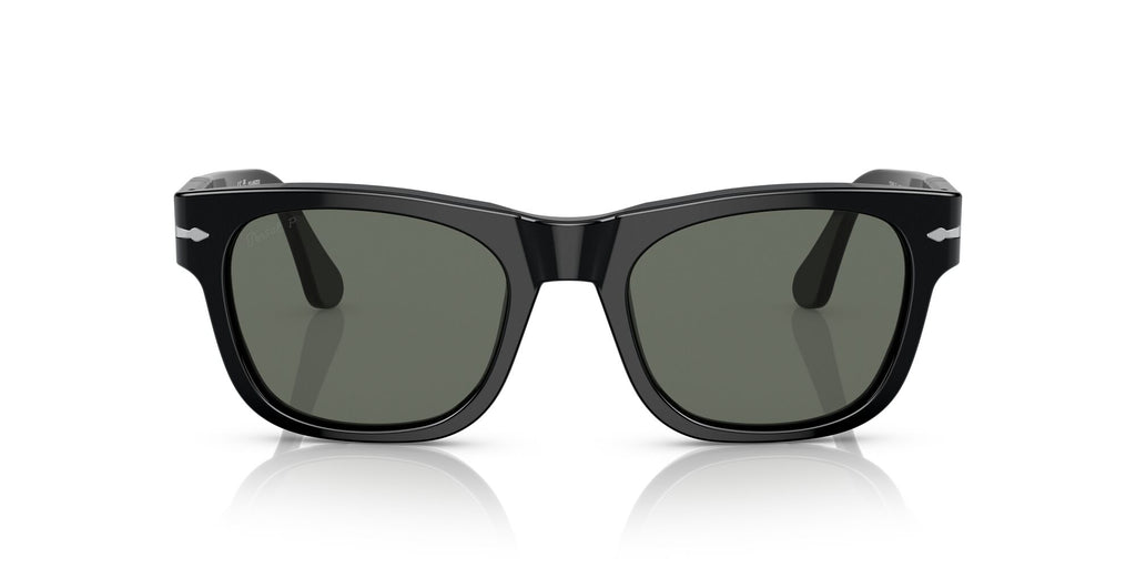 Persol 0PO3269S 95/58 52 Black/ Green Polarized