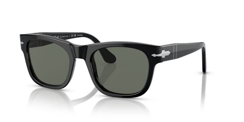 Persol 0PO3269S 95/58 52 Black/ Green Polarized