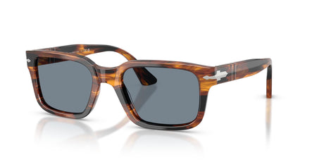 Persol 0PO3272S 123556 55 Striped Black & Brown/ Light Blue