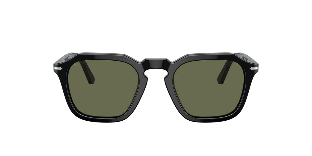 Persol 0PO3292S 95/58 52 Black/ Polarized Green