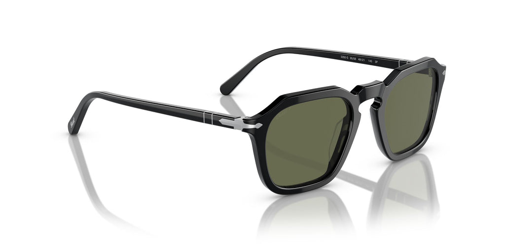 Persol 0PO3292S 95/58 52 Black/ Polarized Green