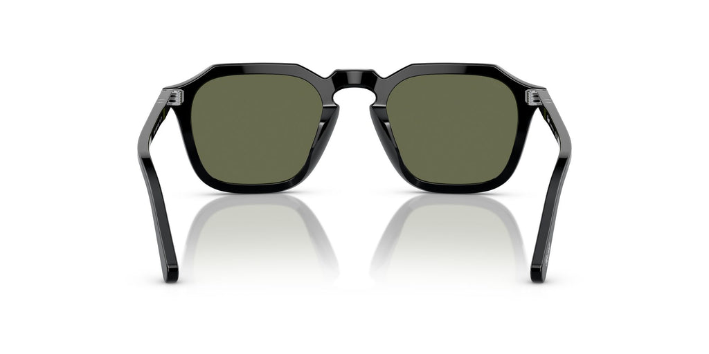 Persol 0PO3292S 95/58 52 Black/ Polarized Green
