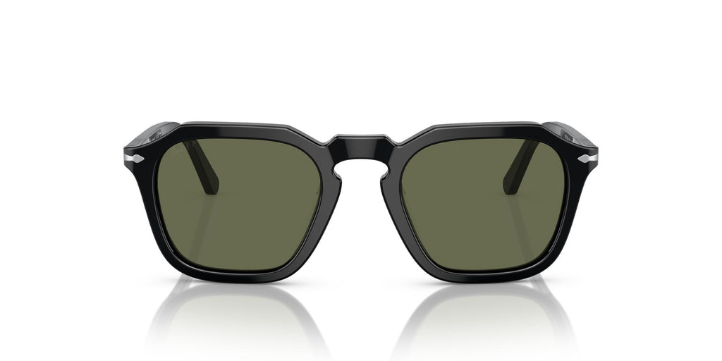 Persol 0PO3292S 95/58 52 Black/ Polarized Green