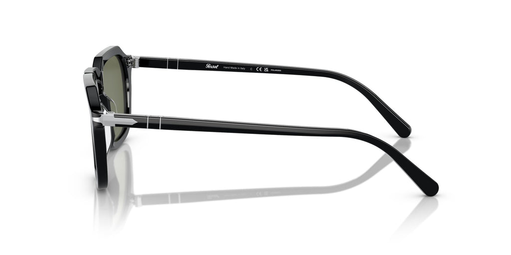 Persol 0PO3292S 95/58 52 Black/ Polarized Green