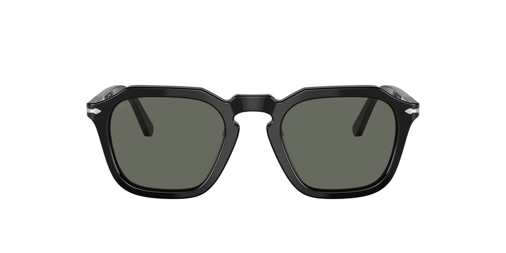 Persol 0PO3292S 95/58 52 Black/ Polarized Green