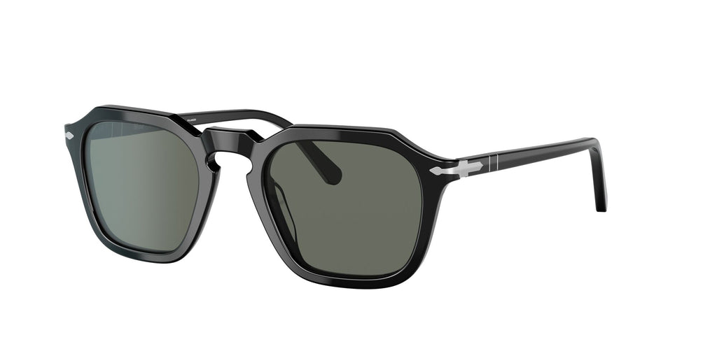 Persol 0PO3292S 95/58 52 Black/ Polarized Green