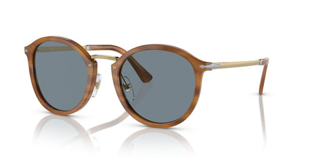 Persol 0PO3309S 960/56 53 Striped Brown/ Light Blue
