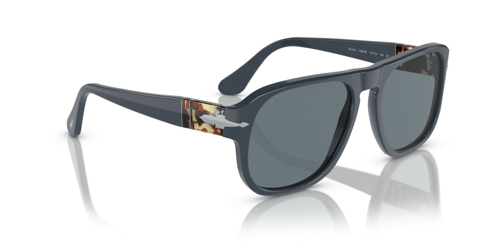 Persol 0PO3310S 11893R 54 Dusty Blue/ Dark Blue Polarized