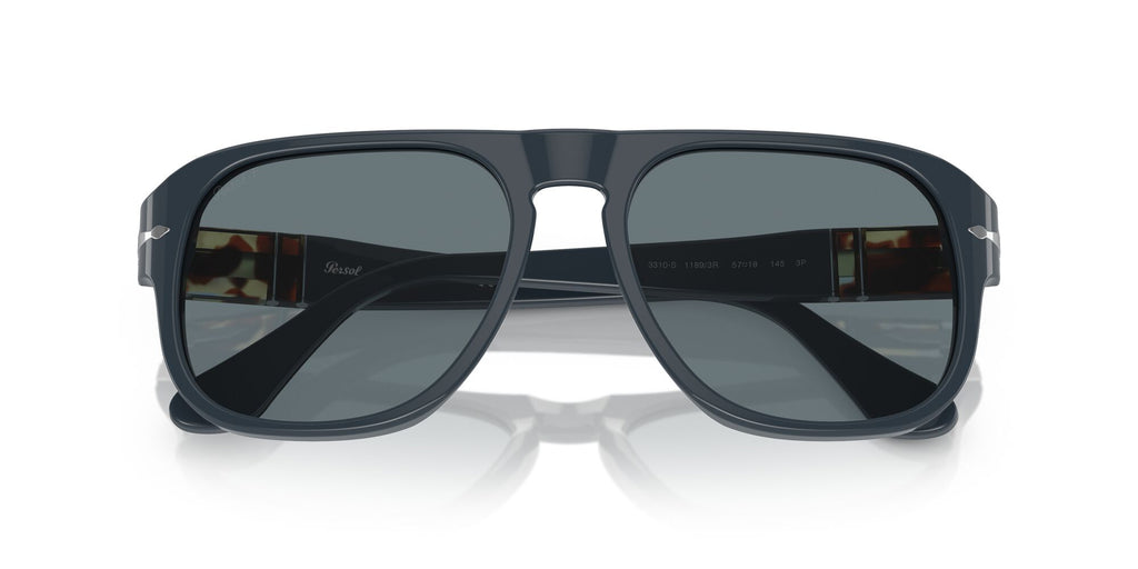 Persol 0PO3310S 11893R 54 Dusty Blue/ Dark Blue Polarized