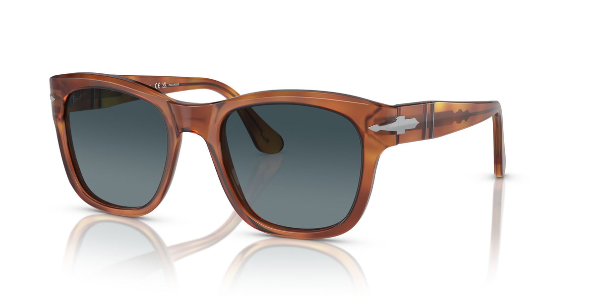 Persol 0PO3313S 96/S3 52 Terra Di Siena/ Light Blue Gradient Dark Polarized