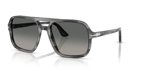 Persol 0PO3328S 119271 58 Striped Grey/ Grey Gradient Dark