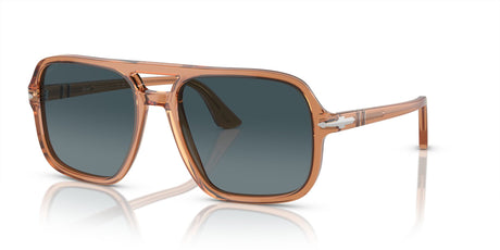 Persol 0PO3328S 1213S3 58 Transparent Brown/ Light Blue Gradient Dark Blue Polar