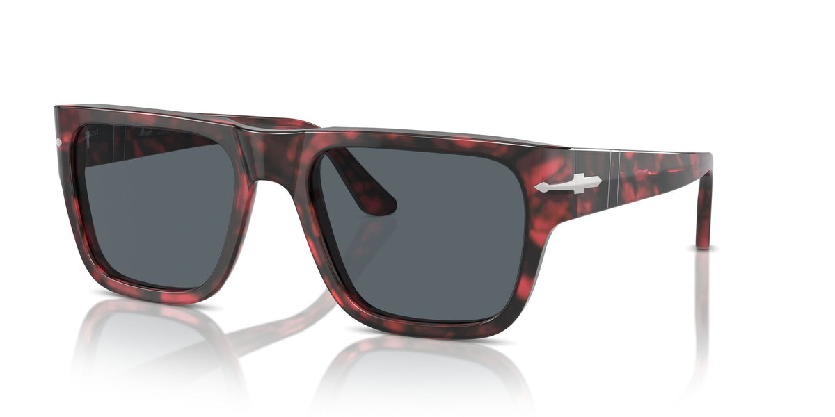 Persol 0PO3348S 1212R5 57 Red Havana/ Blue