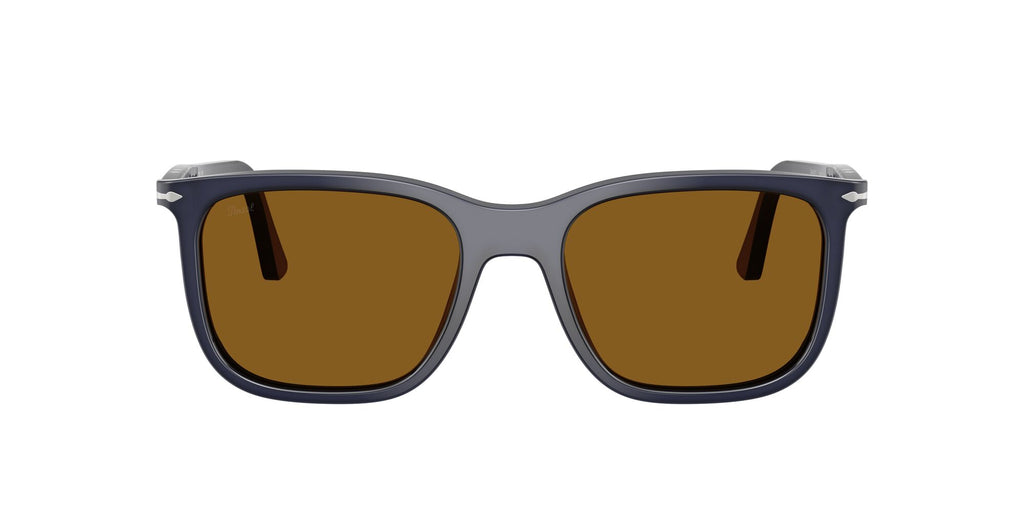 Persol 0PO3357S 121733 53 Milky Depths Blue/ Brown