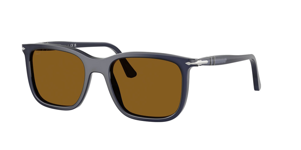 Persol 0PO3357S 121733 53 Milky Depths Blue/ Brown