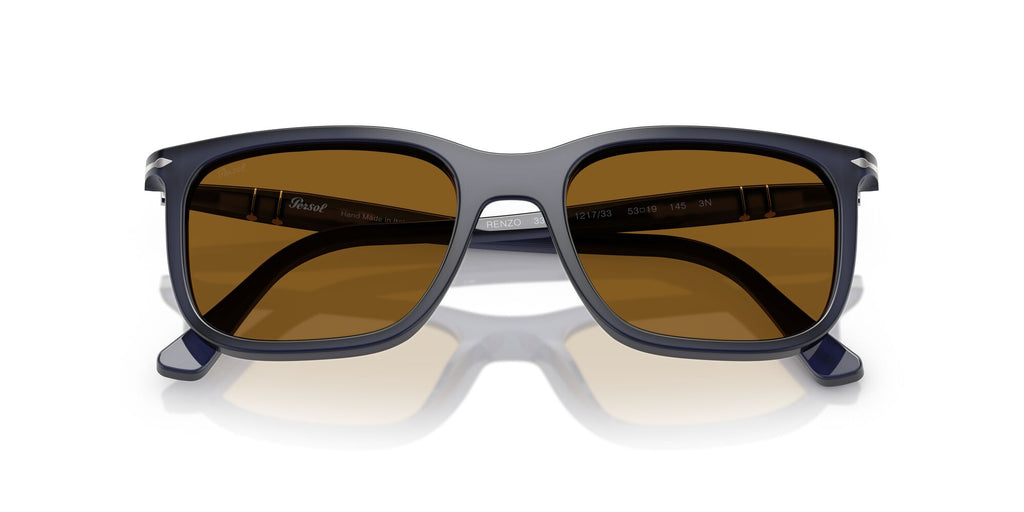 Persol 0PO3357S 121733 53 Milky Depths Blue/ Brown