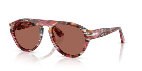 Persol 0PO3370S 1220H2 53 Cyclamen/Khaki/ Brown