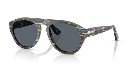 Persol 0PO3370S 1222R5 53 Frost Grey/Nautical Blue/ Blue