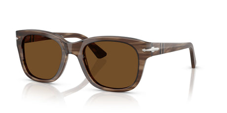 Persol 0PO3372S 120857 55 Striped Brown/ Polar Brown