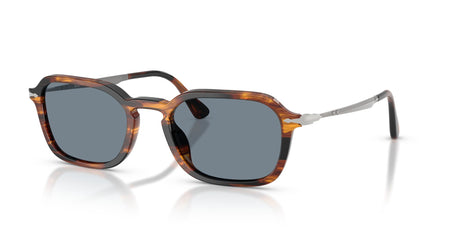 Persol 0PO3381S 123556 54 Striped Black & Brown/ Light Blue