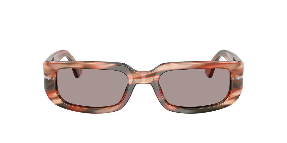 Persol Mel 0PO3385S 123353 53 Striped Red & Green/ Violet