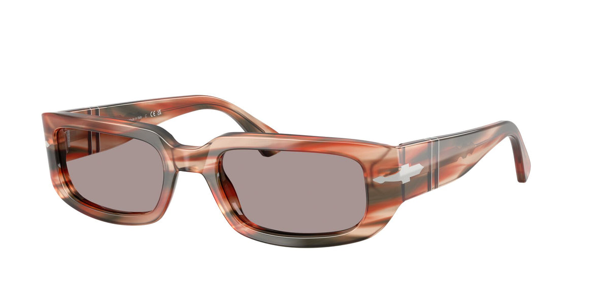 Persol Mel 0PO3385S 123353 53 Striped Red & Green/ Violet