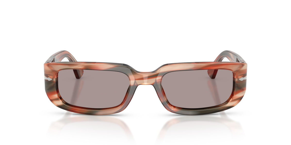 Persol Mel 0PO3385S 123353 53 Striped Red & Green/ Violet